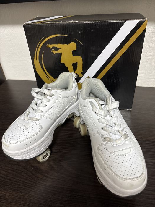 Кросівки ролики Kick Speed 33 розмір,на коробці пише на 22 см.