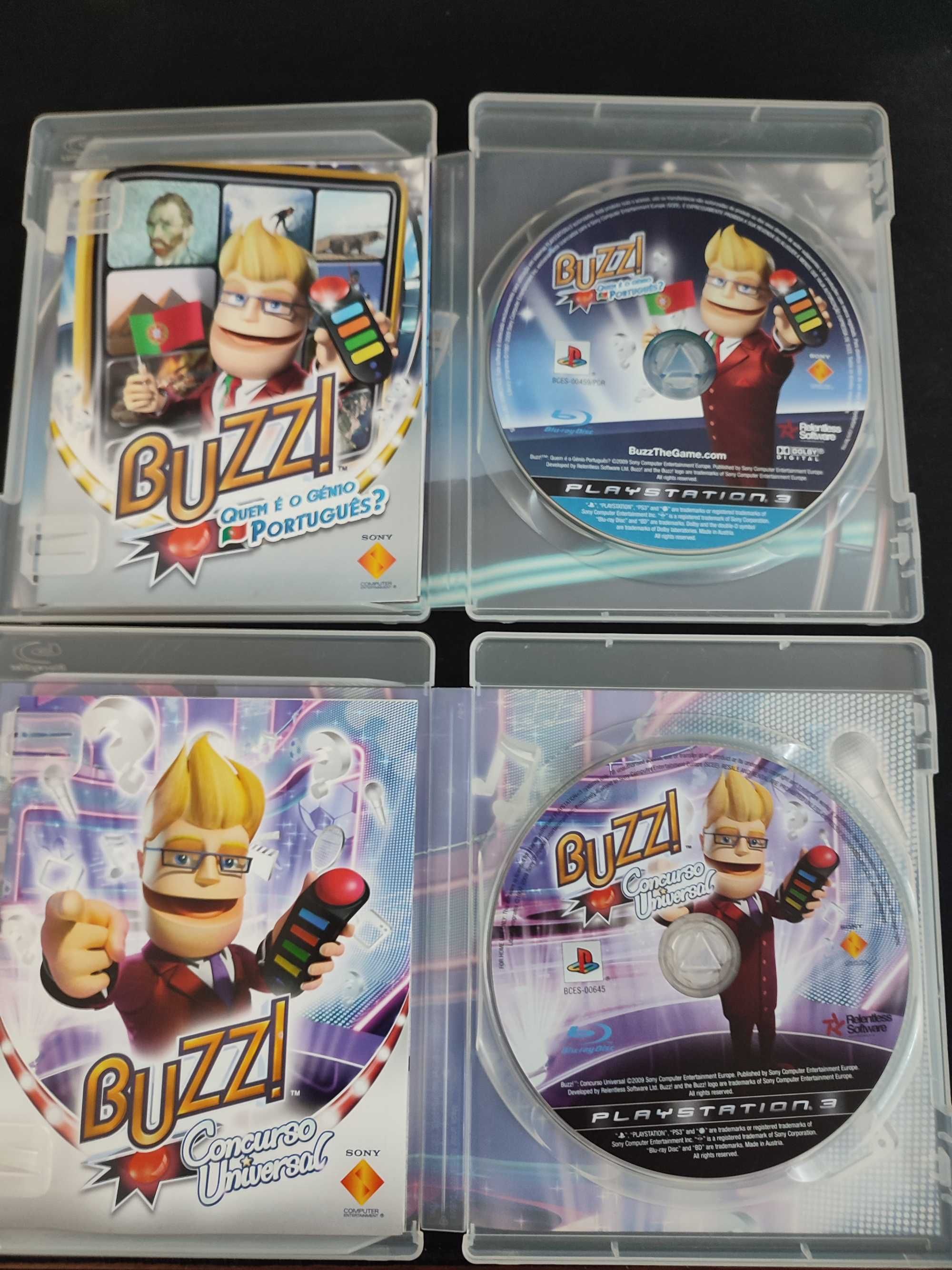 Campainhas Buzz Wireless special edition + jogos