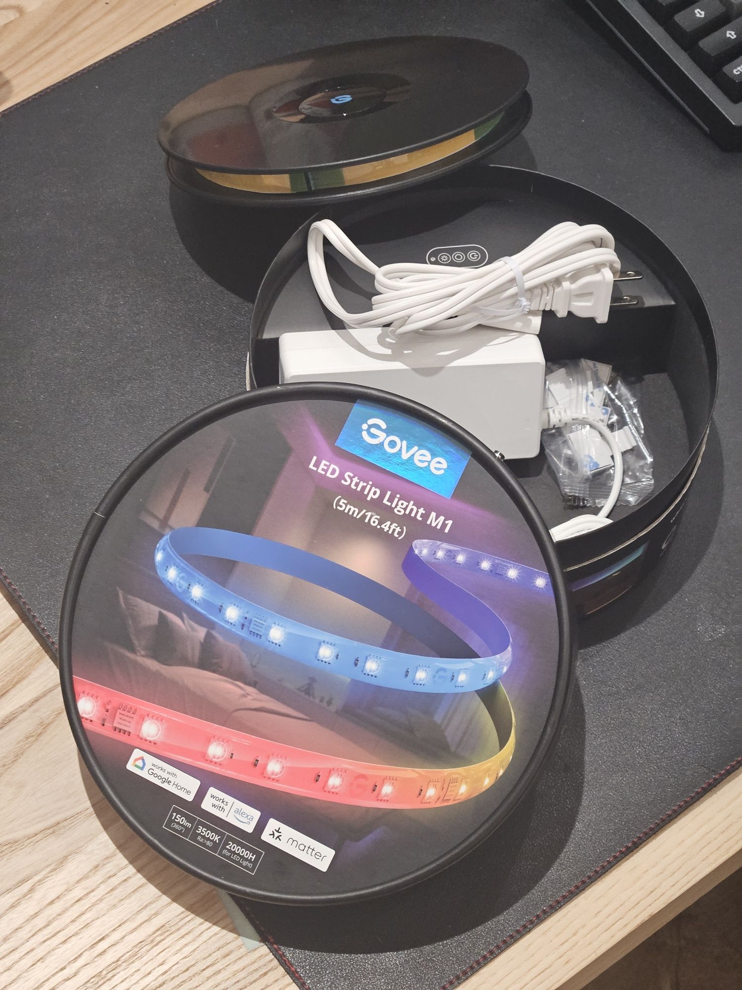 Стрічка світлодіодна розумна Govee RGBICW LED Strip Light(5м)