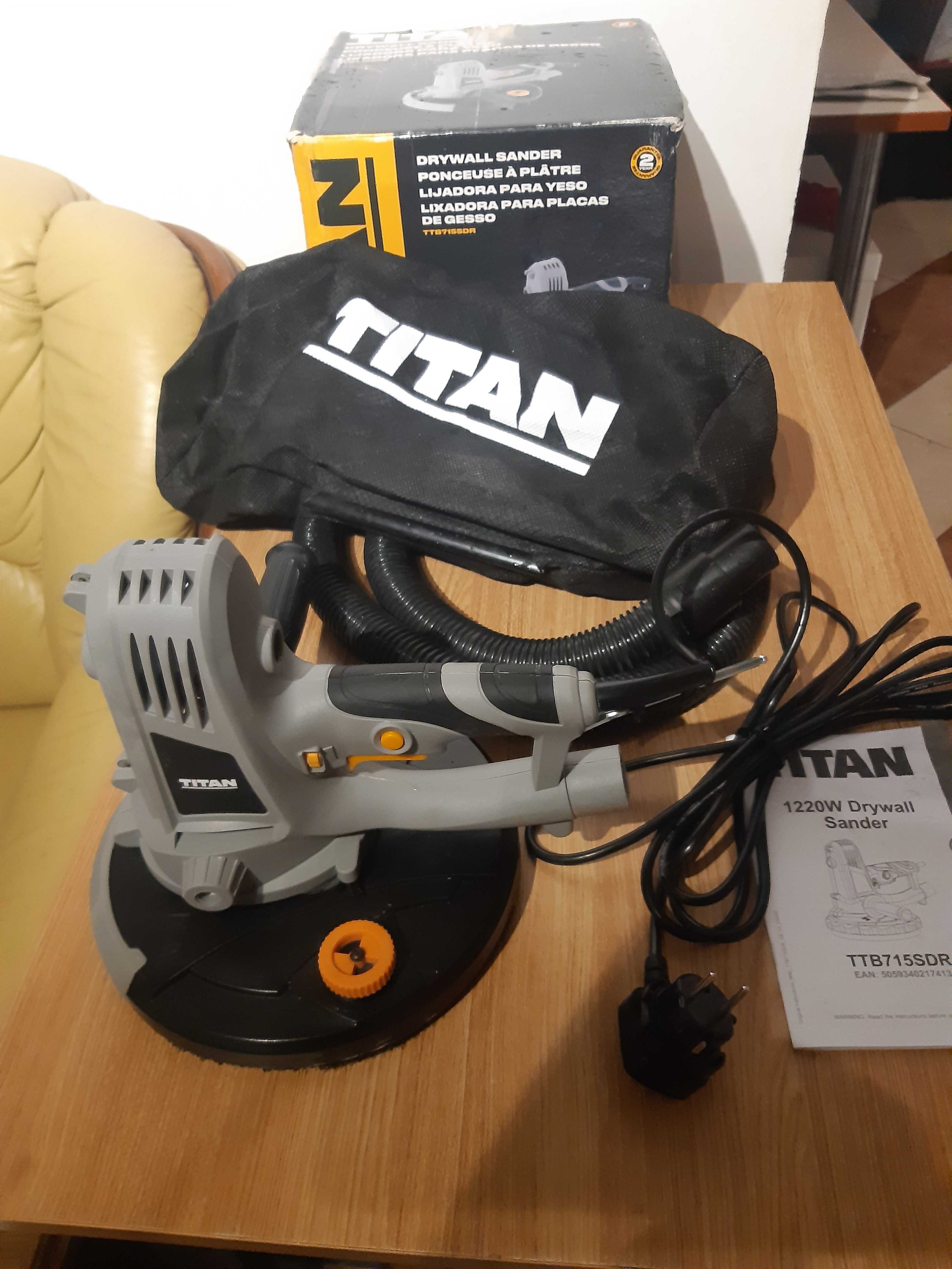 Szlifierka  
do gipsu   Titan TTB715SDR 225mm