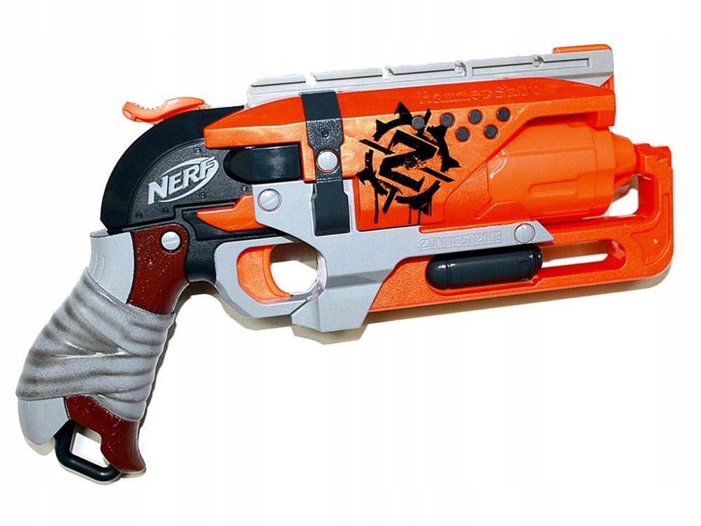 Nerf Zombie Strike Hammer Pistolet +5 Naboi Za4579