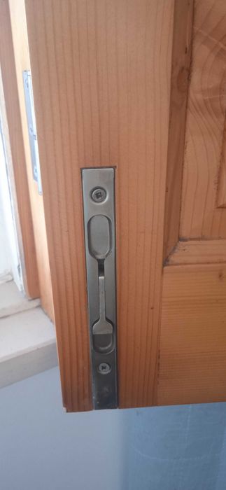 Portada de madeira interior