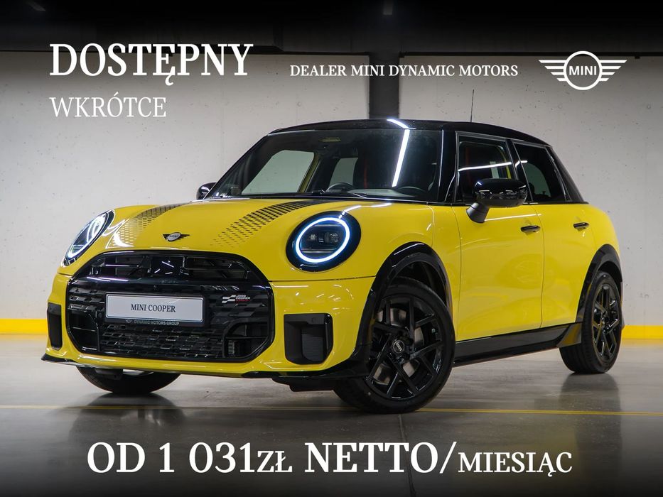 MINI Cooper Cooper C 5-drzwiowe 156 KM - Linia JCW - Pakiet Wyposażenia L!