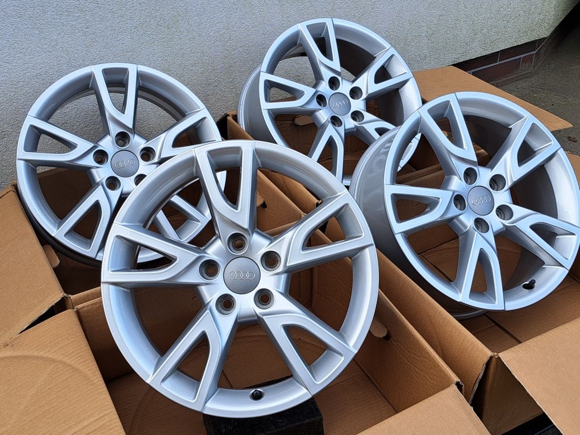 Alufelgi Audi 17 5x112 A4 B6 B7 A8 Q3 Q2 TT ORYGINALNE! Jak nowe!