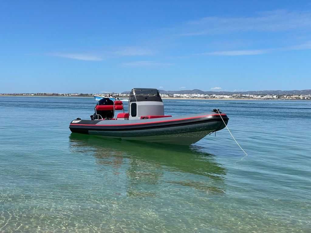 Semi-rígido Hydrosport RIB646 + Suzuki DF115 promoção fim de época