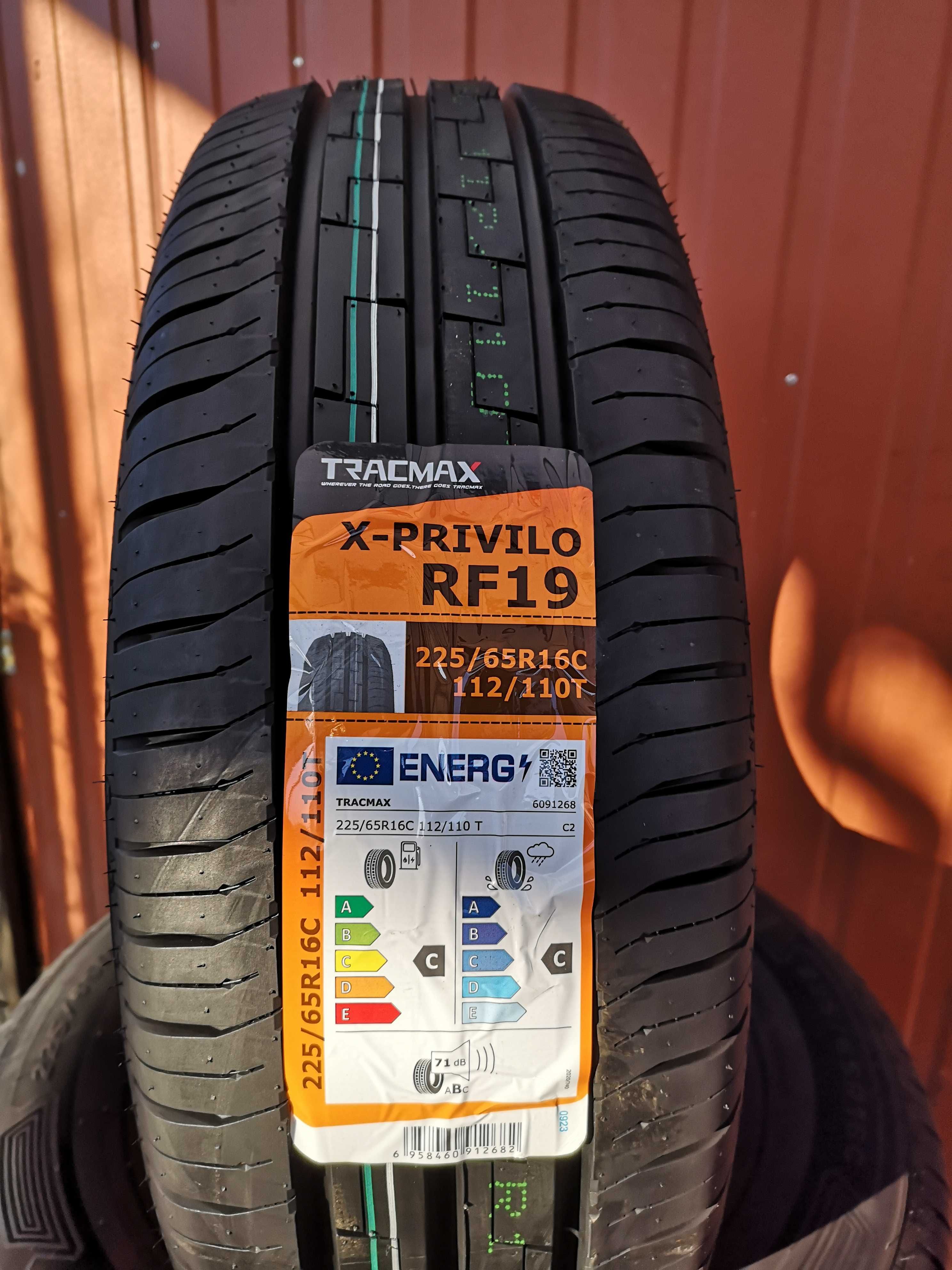 225/65 R16C 112/110T - Tracmax X-Privilo RF-19 (4 sztuki) NOWE