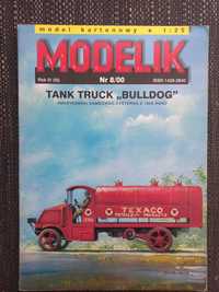 Model Kartonowy Modelik 14/07 TANK TRUCK BULLDOG samochód-cysterna