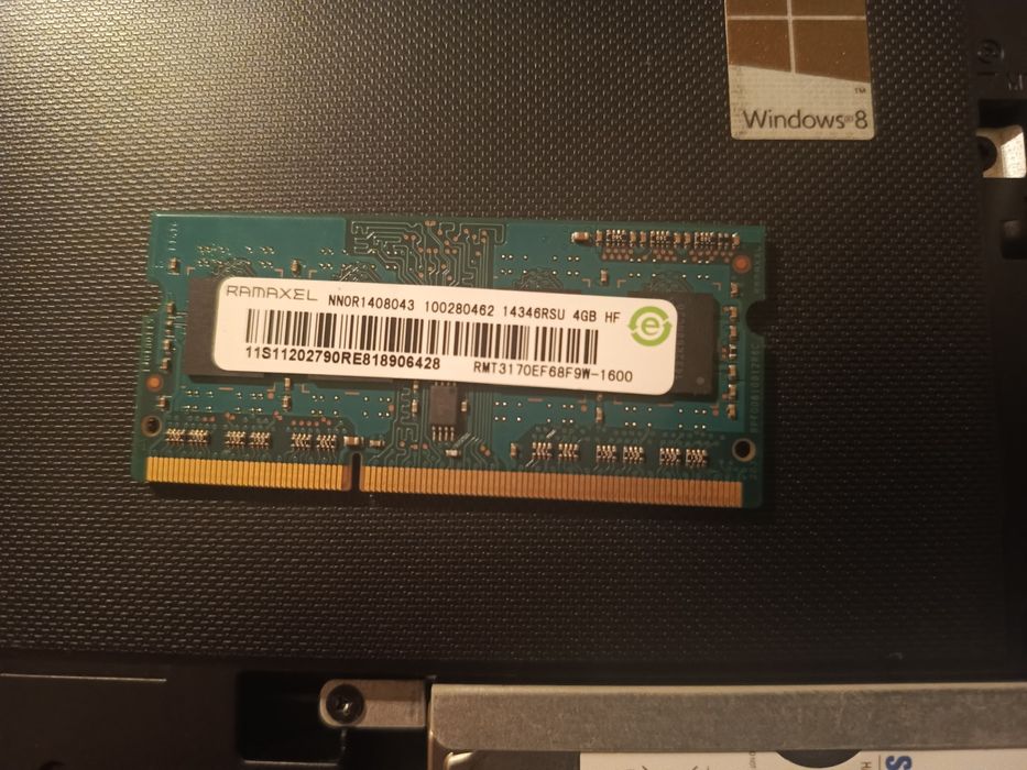 Pamięć Ram ddr3l 4GB do laptopa