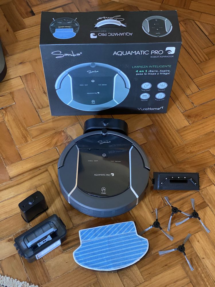 Robot Limpeza Aspirador Samba Aquamatic Pro