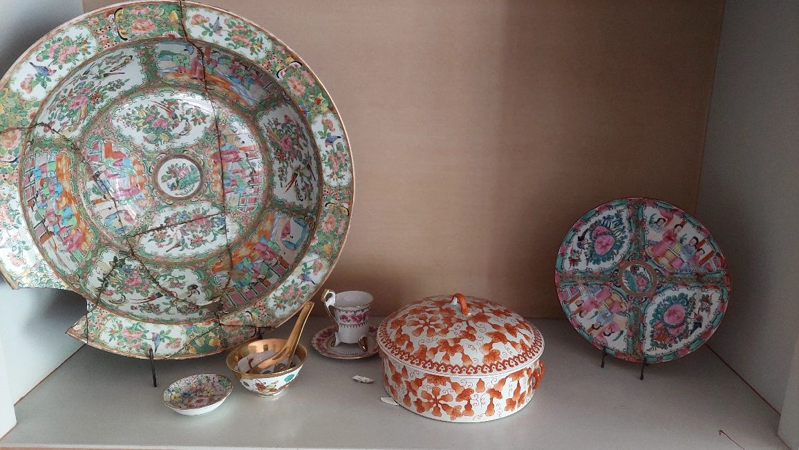 Conjunto porcelana chinesa