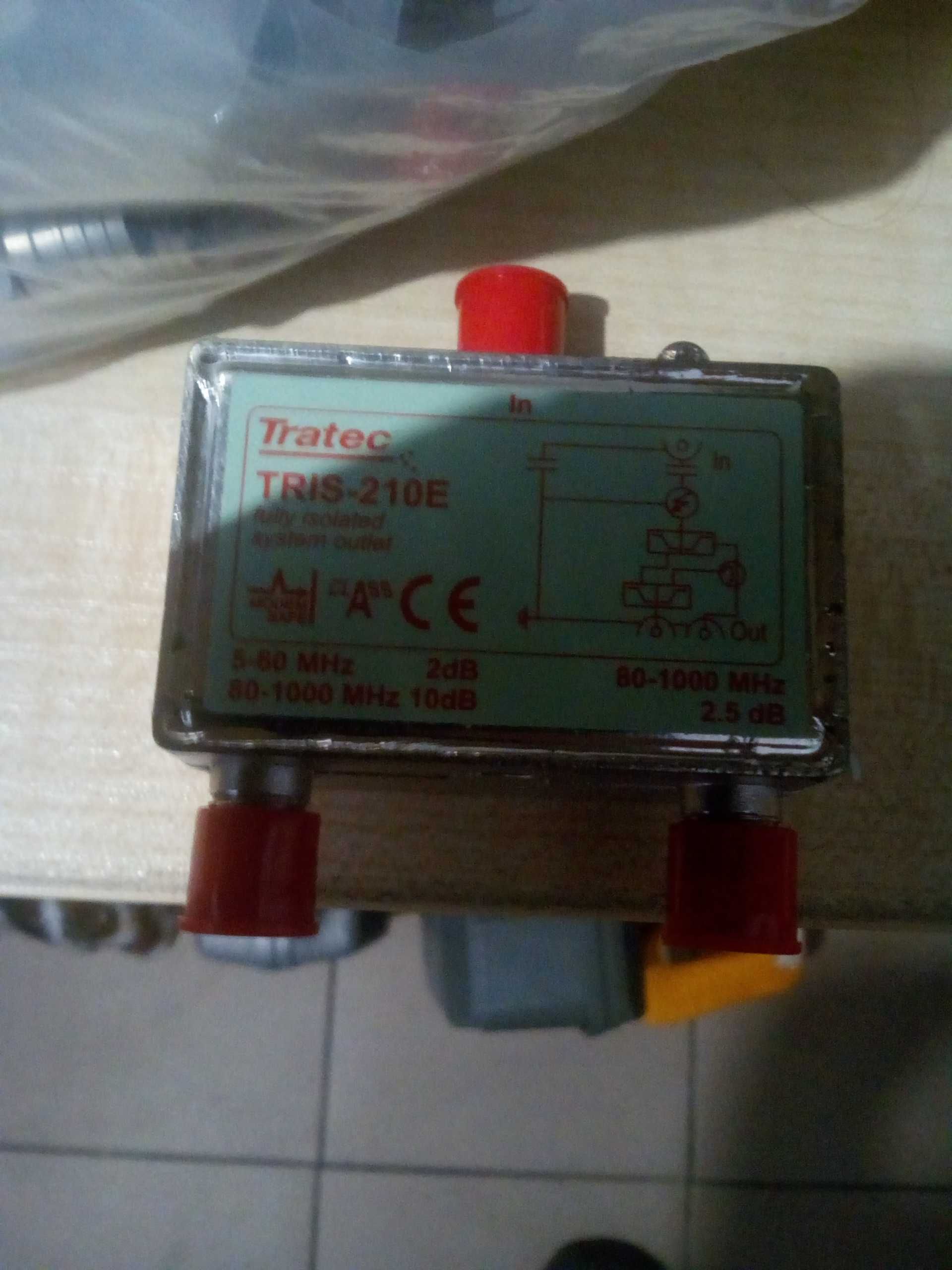 GniazdomultimedialneTRIS210E z obudową