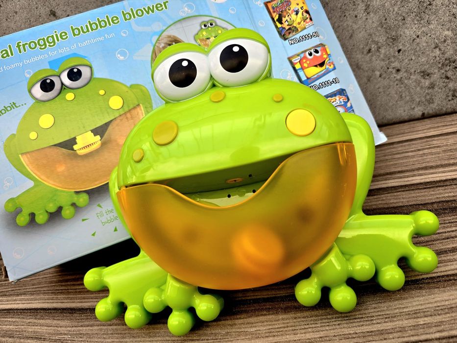 Wyprzedaż!! Żabka do robienia piany zabawka do kąpieli nowa