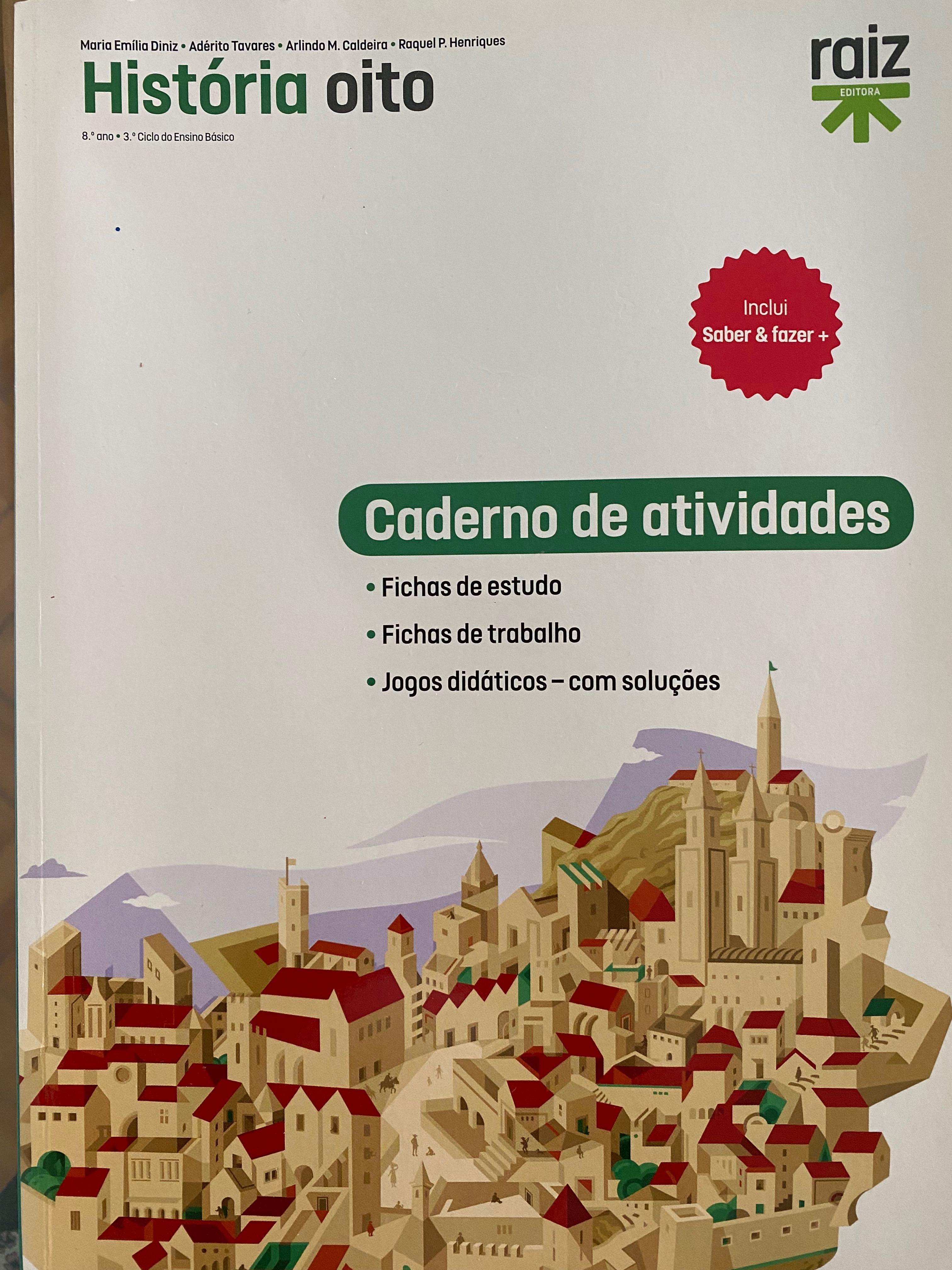 Manual e Caderno de actividades 8° ano
