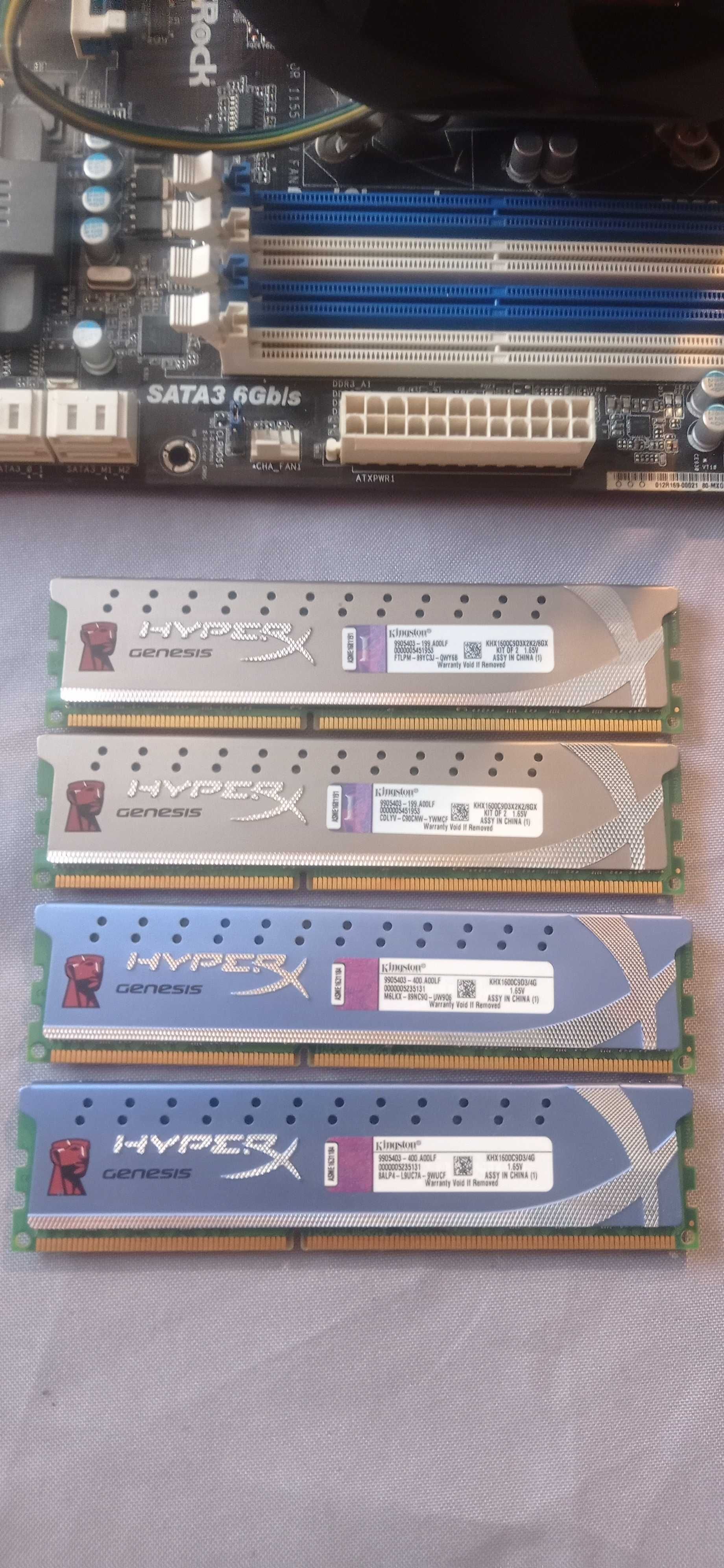 AsRock 970 Extreme 3, MSI GeForce GTX 560 Ti, GeIL ,Kingston DDR3 ,AMD
