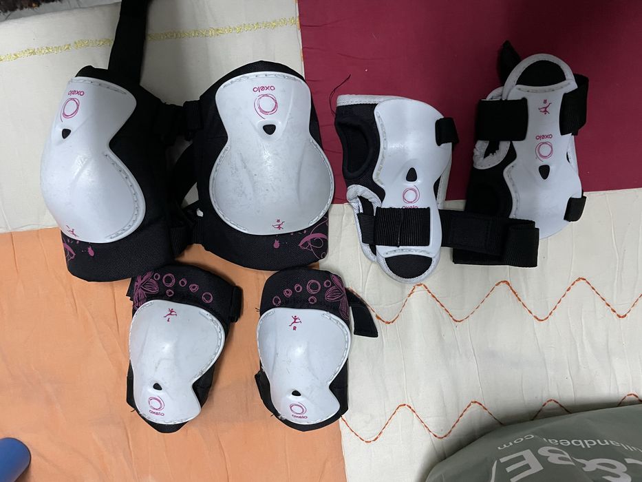 Kit segurança/ Protetores pernas/braços criança