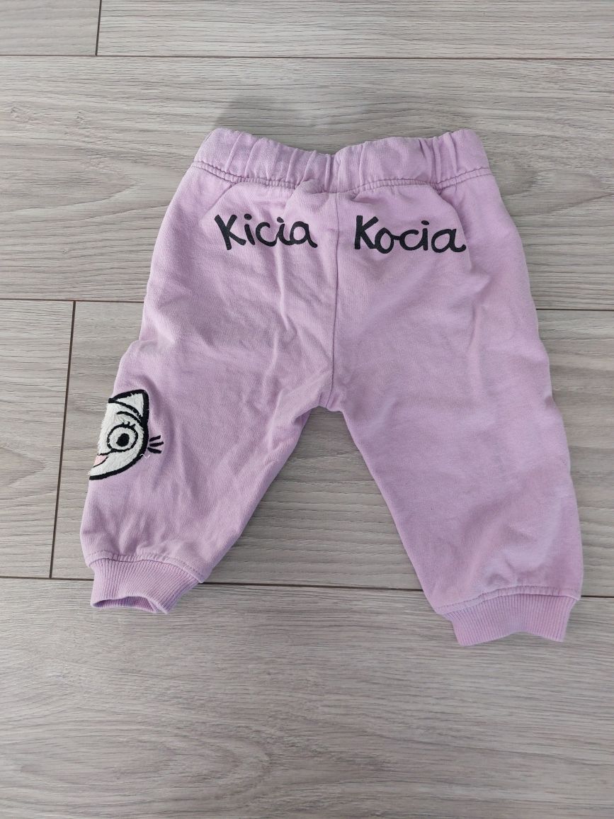 Zestaw Spodni Kicia Kocia, Myszka Miki 74