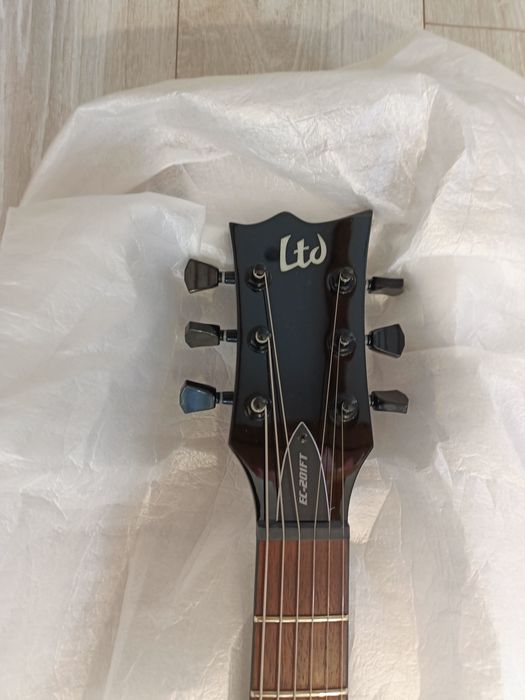 Gitara Elektryczna ESP LTD EC-201 FT Black - Nowa/Okazja/Wyprzedaż