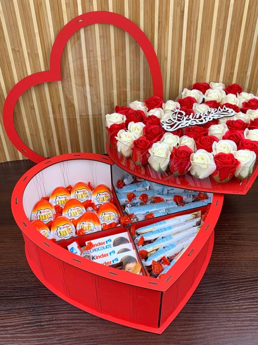 ХИТ! Бокс со сладостями / подарок для девушки на праздник