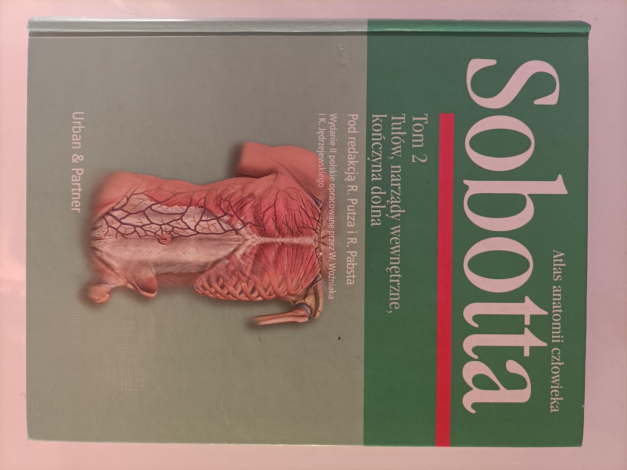 Anatomia człowieka Woźniak plus 2 tomy atlasów Sobotta