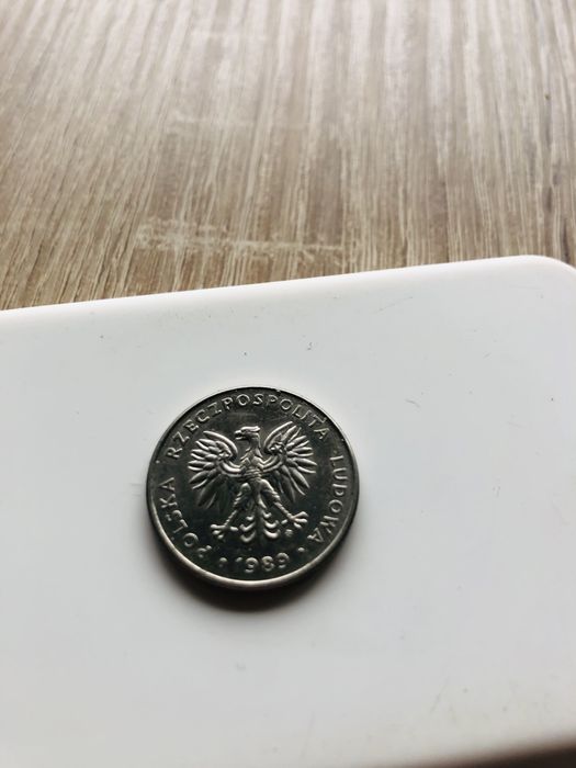 20 złotych z 1989 roku moneta PRL