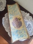 Telha antiga pintada à mão