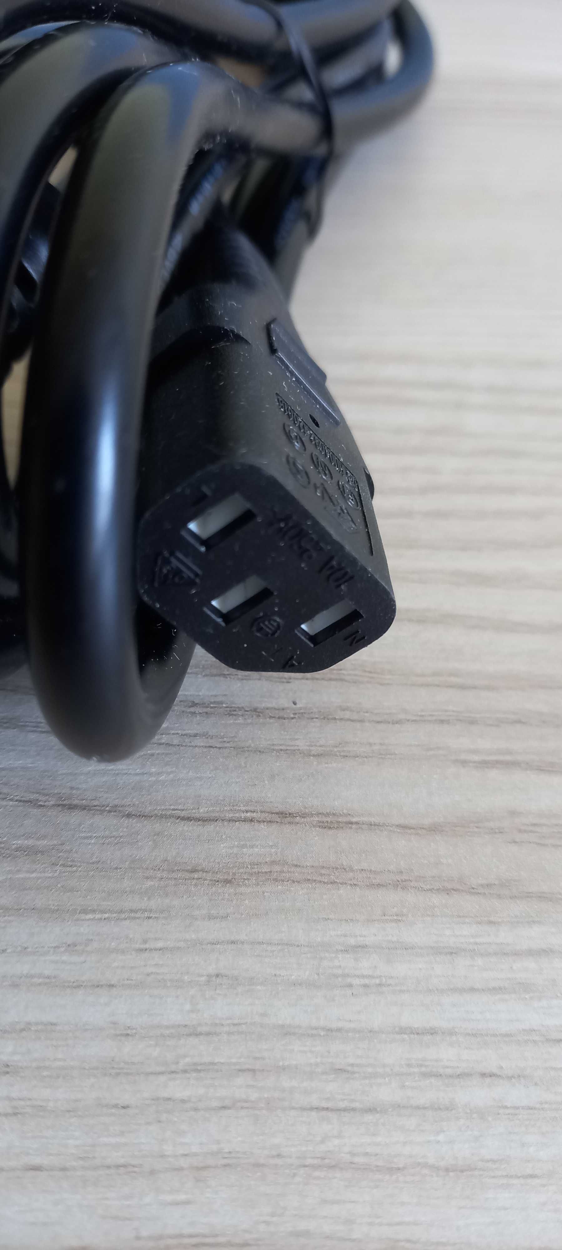 Kabel zasilający do zasilacza komputera, 3 piny