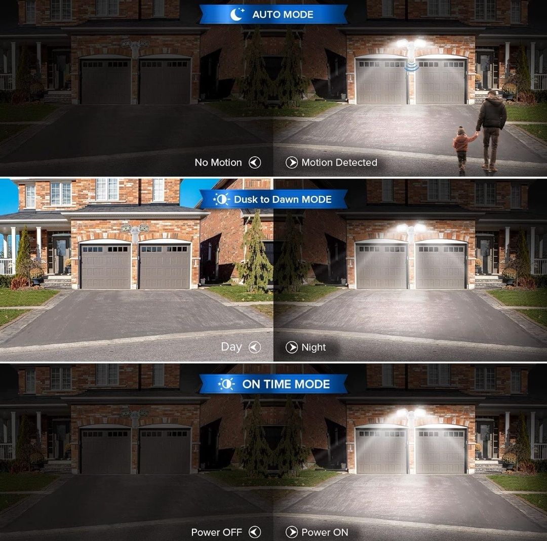 SANSI Reflektor LED 18 W z czujnikiem ruchu, 1800 lm, światło bezpiecz