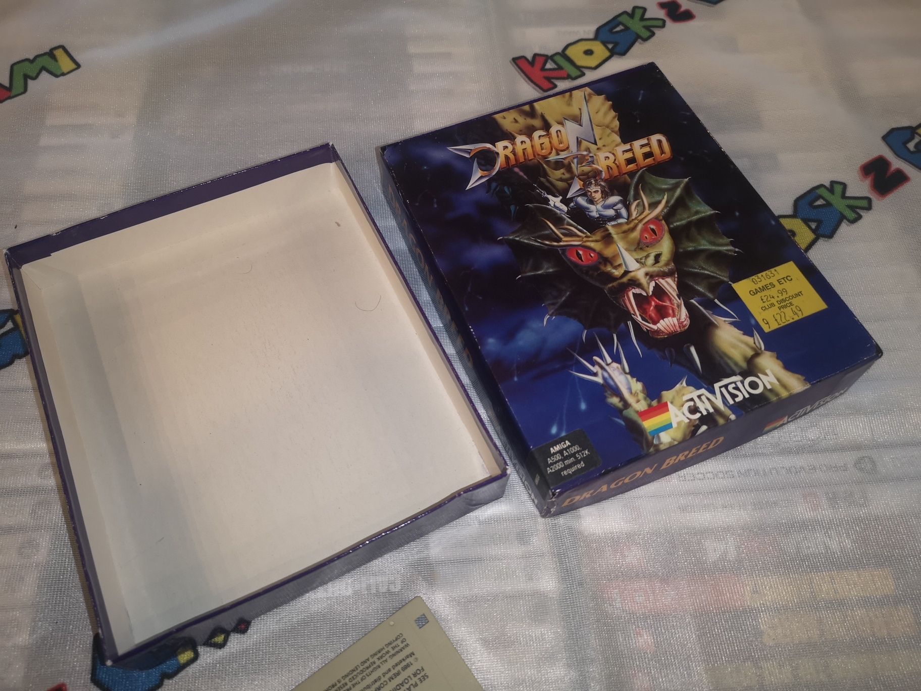 Dragon Breed AMIGA BOX Retro (1989) od kolekcjonera SKLEP