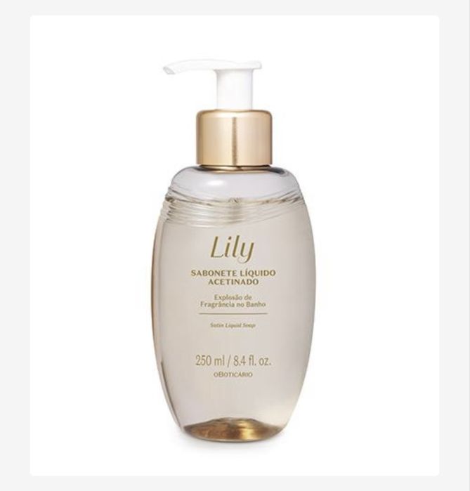 Sabonete Líquido Acetinado Lily, 250ml
