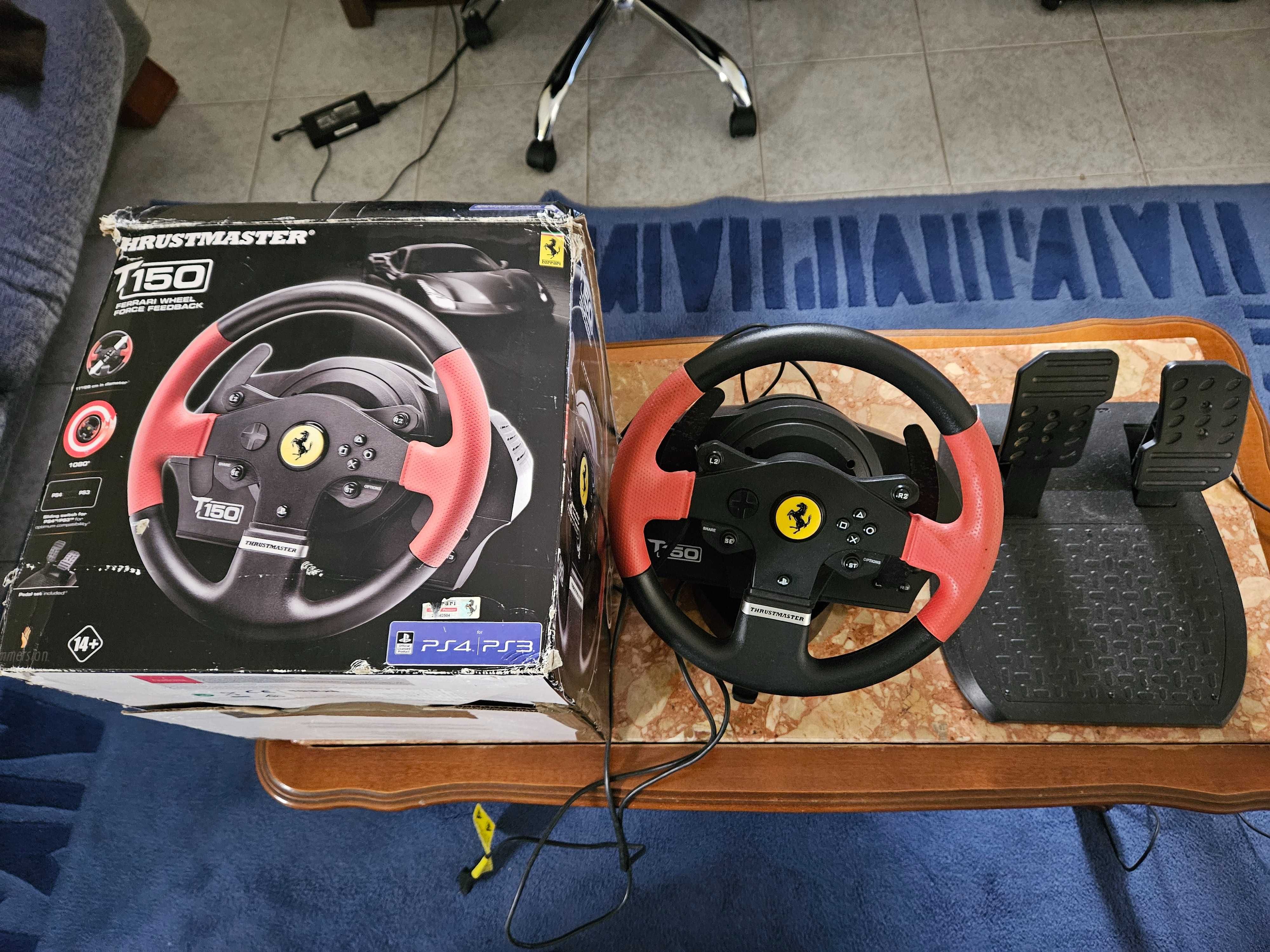 Thrustmaster T150 PS/PC (TROCA POR TMX para Xbox)