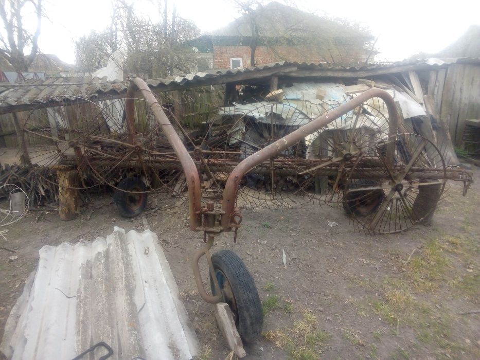 ГВК, гребка, граблі 1 секція