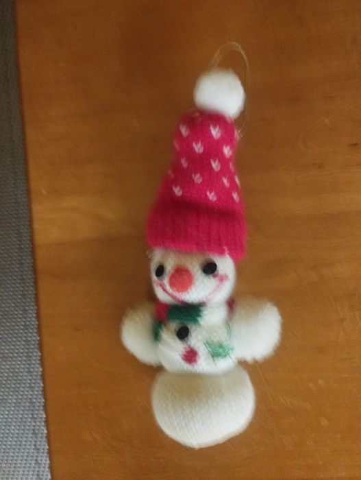 Zawieszka bałwanek na choinkę