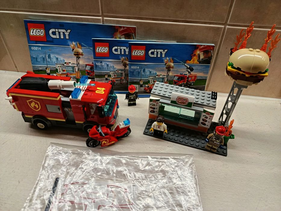 Lego City Na ratunek w płonącym barze 60214