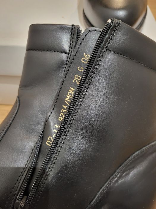 trzewiki zimowe oficerskie botki  wz mon 923A/MON r. 28 galowe  Armex