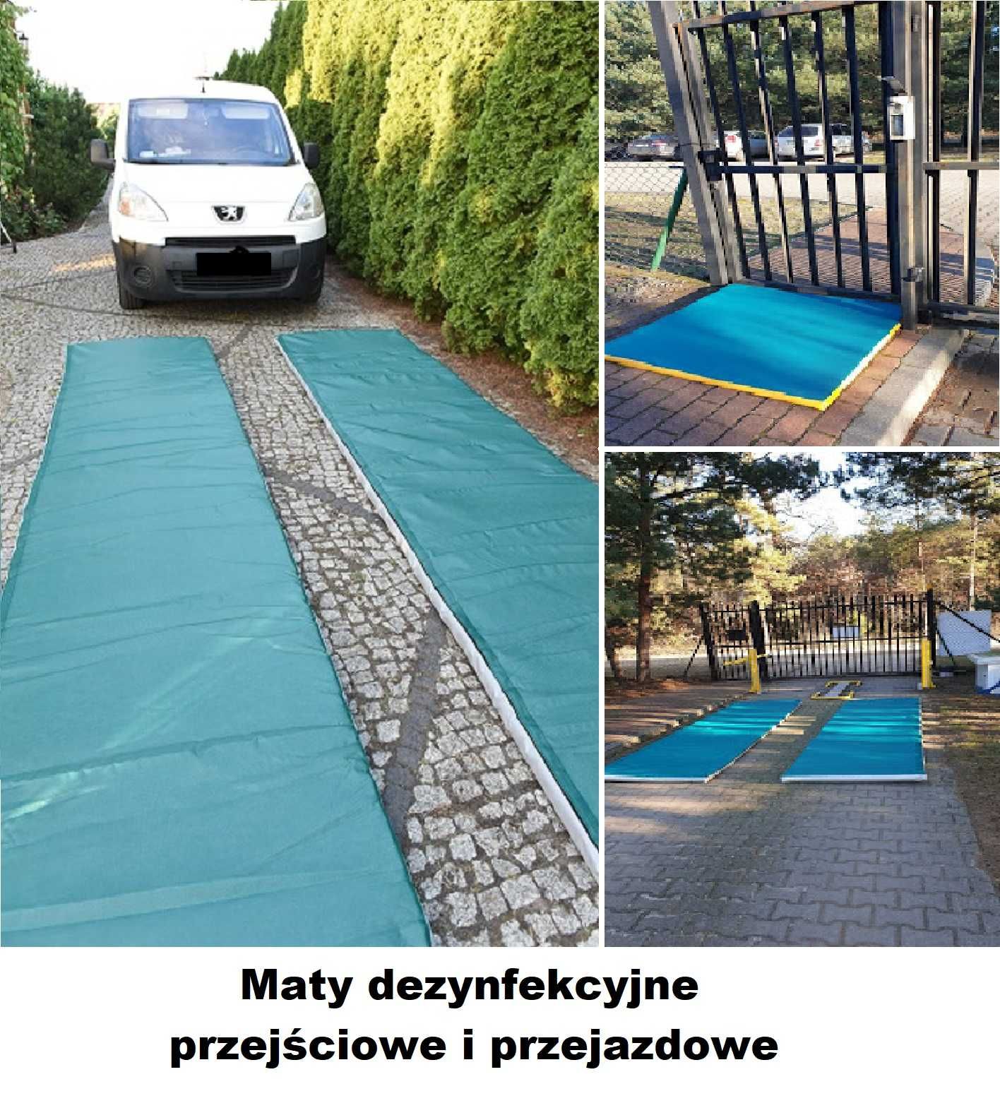 Mata przejazdowa dezynfekcyjna Expert 80x500x5 PRODUCENT