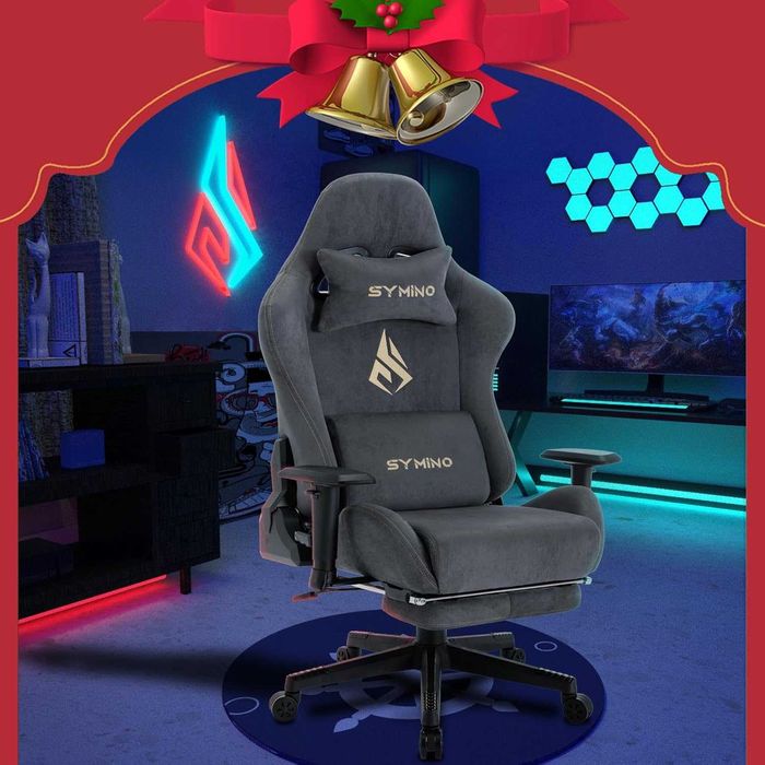 Nowy fotel biurowy / krzesło gamingowe / SYMINO / komputerowe !K508!