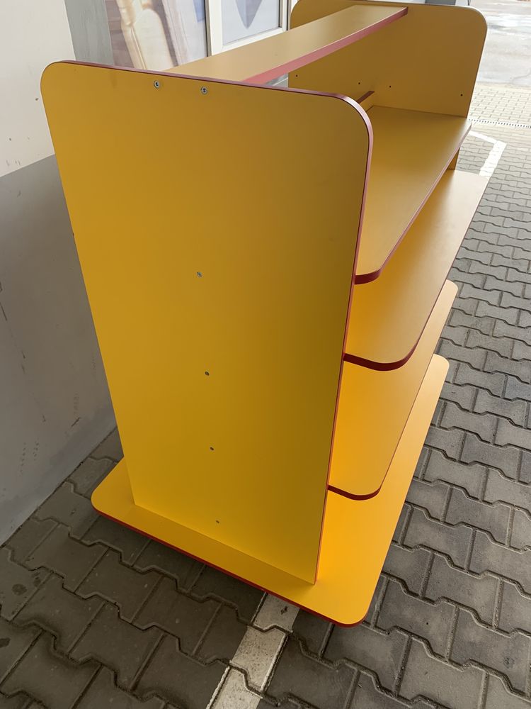 Gondole sklepowe dwu stronne na kółkach