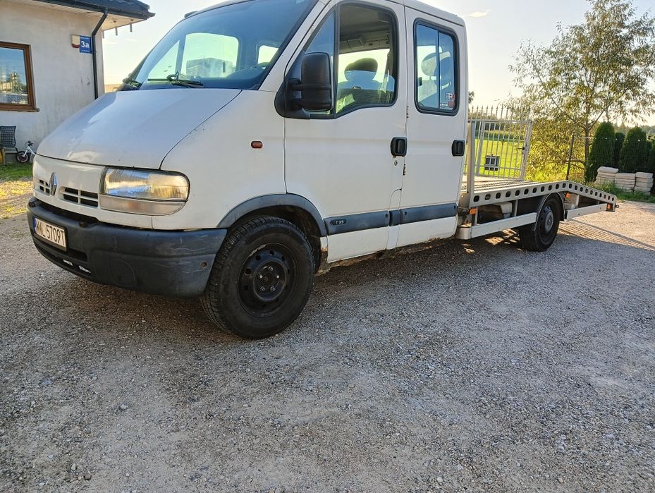 Laweta Renault Master 2.8 rok 2001 Doka 7 osób