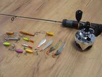 St.croix Avid ICE 27ML wędka podlodowa 13 Fishing Black Betty Ice Reel