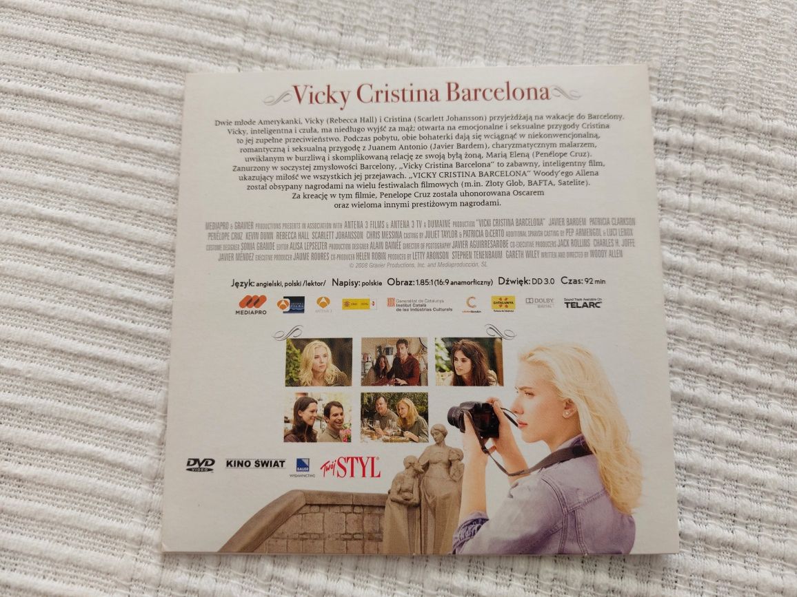 Płyta DVD Film Vicky Cristina Barcelona