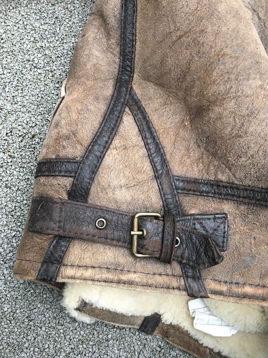 Pilotka w stylu B3 USAF. Kożuch 100% naturalny. Rozmiar M.