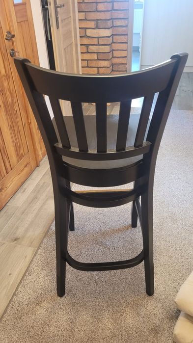 Krzesła dębowe barowe chokery super solidne 4szt..