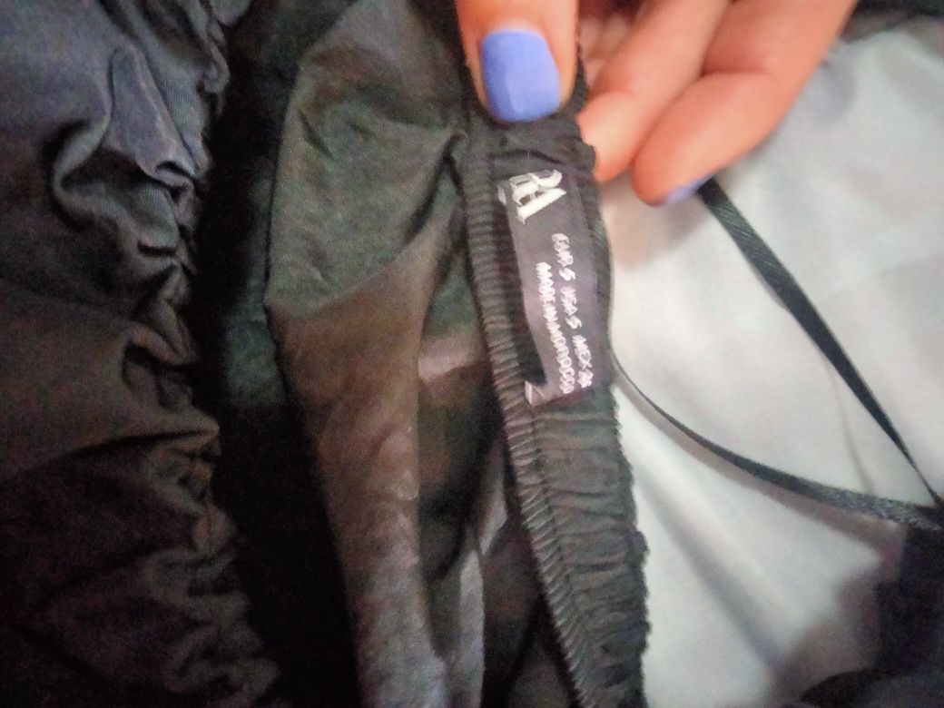 Camisola top Zara folhos