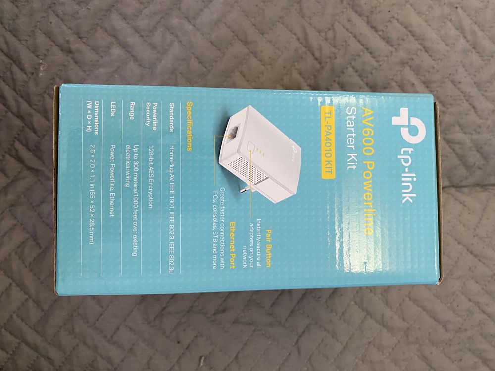 Zestaw nano transmiterów sieciowych AV600