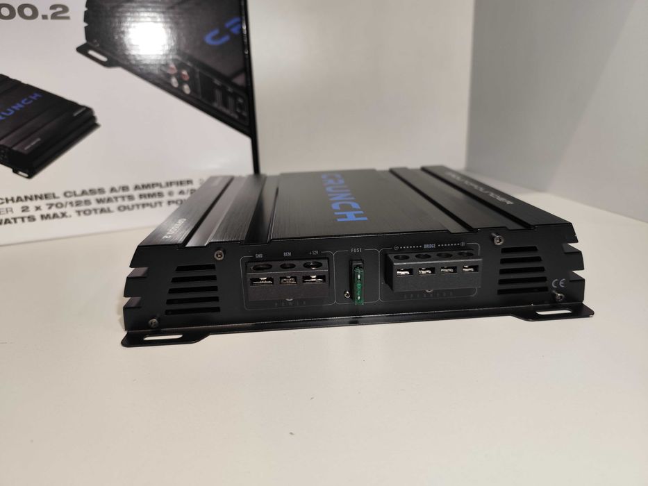 Crunch GPX500.2 - wzmacniacz dwukanałowy EM-AUDIO Tomaszów Lub.