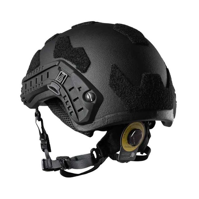 Комплект Шолом FAST Wendy + бронежилет 6 класу з підсумками Чорний