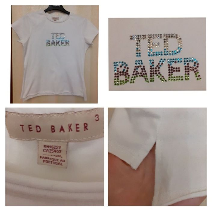 Футболка Н&М  Baker оригинал Платье М L размер/брюки Испания М размер