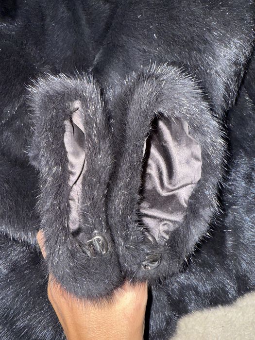 Шуба норковая серая, трансформер