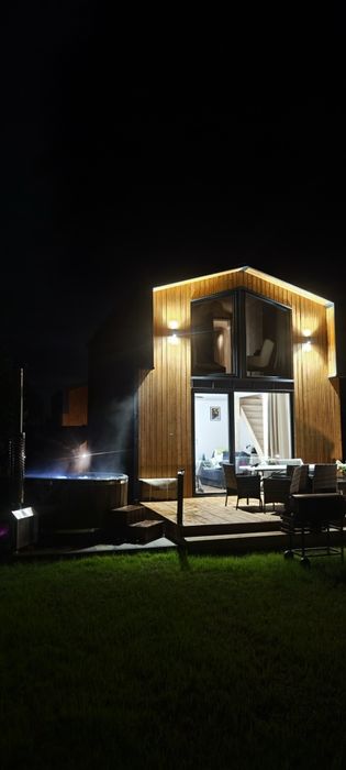 JakuBOSKO domki letniskowe nad jeziorem SAUNA BALIA