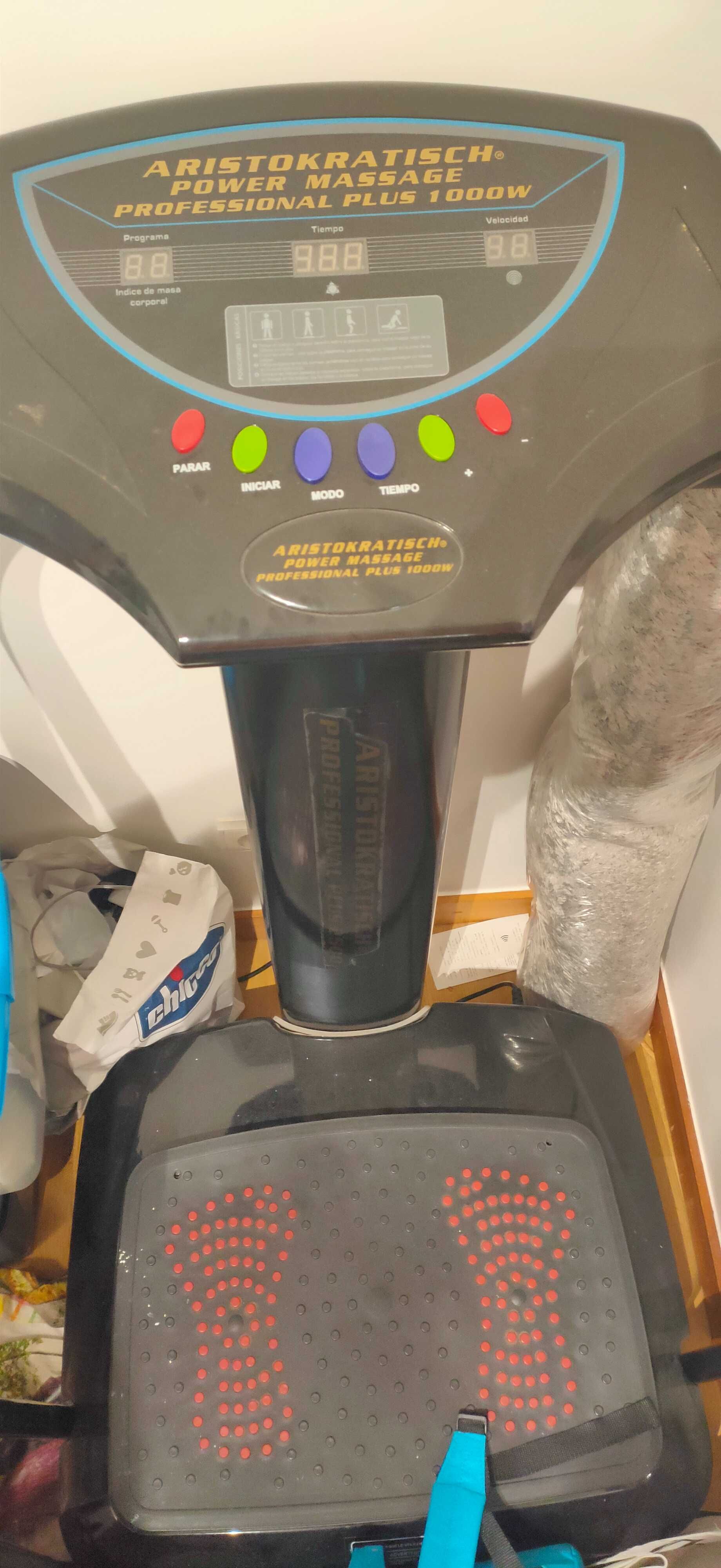 Placa vibratória Aristokratish power massage profissional plus